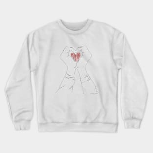 Awesome Line Art Crewneck Sweatshirt